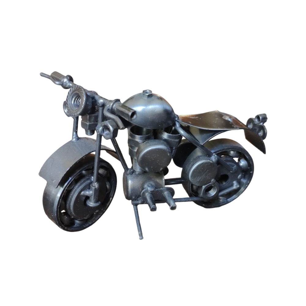 Metallic‎ Motorcycle Sculpture Decoration
